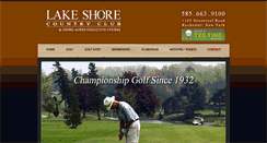 Desktop Screenshot of lakeshore-cc.com