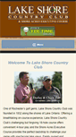 Mobile Screenshot of lakeshore-cc.com